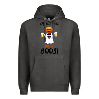 Charcoal Heather I'm Just Here For The Boos Premium Hoodie - Bettercallsaul