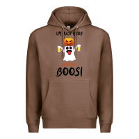 Chestnut I'm Just Here For The Boos Premium Hoodie - Bettercallsaul