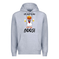 I'm Just Here For The Boos Premium Hoodie | Teevron