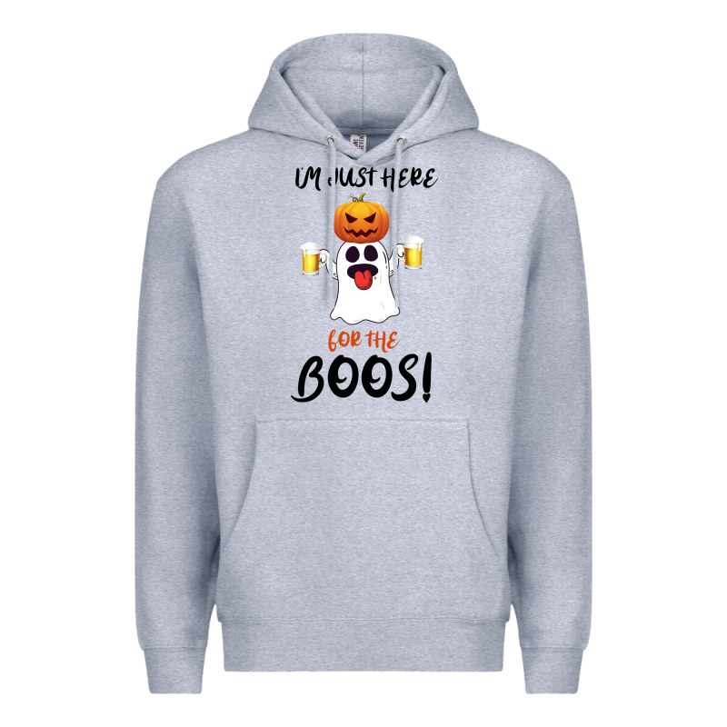 I'm Just Here For The Boos Premium Hoodie by Bettercallsaul | Teevron