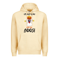 Pina Colada I'm Just Here For The Boos Premium Hoodie - Bettercallsaul