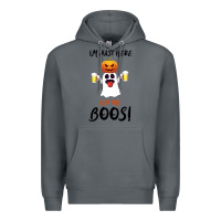 Rock I'm Just Here For The Boos Premium Hoodie - Bettercallsaul