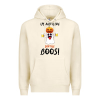 Tofu I'm Just Here For The Boos Premium Hoodie - Bettercallsaul