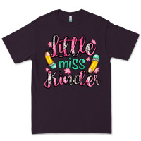 Plum little miss kindergarten Premium Tee - Zillion Design Studio