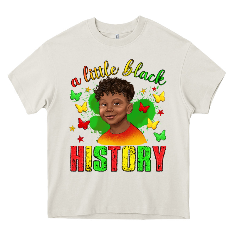 A Little Black History With Boy Juneteenth Heavy Core Tee by texasbilliewilder | Teevron