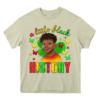 Mossy a little black history with boy juneteenth Heavy Core Tee - texasbilliewilder