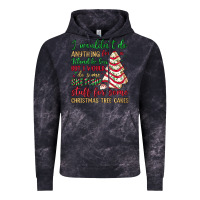 Cloud Black sketchy stuff for some christmas tree cakes Vintage Hoodie - JahusDesignShop