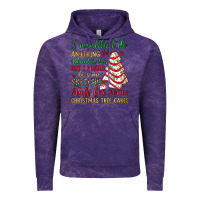 Cloud Purple sketchy stuff for some christmas tree cakes Vintage Hoodie - JahusDesignShop