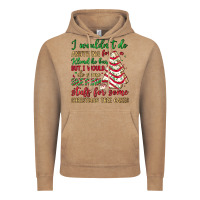 Vintage Coffee sketchy stuff for some christmas tree cakes Vintage Hoodie - JahusDesignShop
