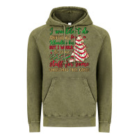 Vintage Olive sketchy stuff for some christmas tree cakes Vintage Hoodie - JahusDesignShop