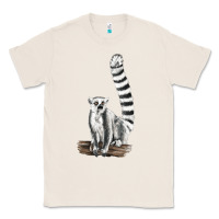 Natural Ringtail Cat Classic Tee - LillyAllenDesigns