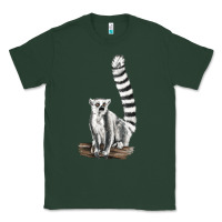 Sports Green Ringtail Cat Classic Tee - LillyAllenDesigns