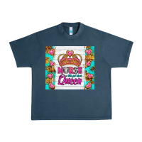 Midnight Navy nurse a title just above queen tumbler Urban Heavy Tee - BundleAndBundleShop