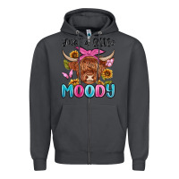 Smoke just a little moody Zipper Hoodie - MaliasSmallBusiness