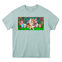 Arona Spring Easter Bunny Heavy Core Tee - RanaPortraitStore
