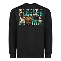 Black blessed mama Heavyweight Sweatshirt - JahusDesignShop