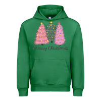 Emerald merry christmas trees Urban Hoodie - CowGirlArtShop