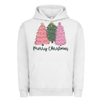 Pigment Lunar Rock merry christmas trees Urban Hoodie - CowGirlArtShop