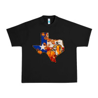 Black texas map fall Urban Heavy Tee - JahusDesignShop