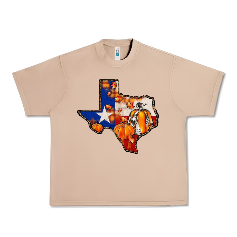 Texas Map Fall Urban Heavy Tee by JahusDesignShop | Teevron