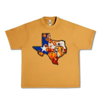 Peanut Butter texas map fall Urban Heavy Tee - JahusDesignShop
