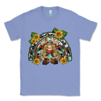 Colony Blue western gnome sunflowers rainbow Classic Tee - BarkalooDesign