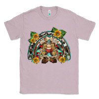 Lilac western gnome sunflowers rainbow Classic Tee - BarkalooDesign