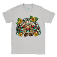 Moon Dust western gnome sunflowers rainbow Classic Tee - BarkalooDesign