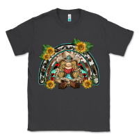 Smoke western gnome sunflowers rainbow Classic Tee - BarkalooDesign