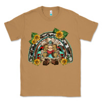 Toasted Coconut western gnome sunflowers rainbow Classic Tee - BarkalooDesign