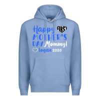 Colony Blue happy first mother's day mommy! logan 2020 Premium Hoodie - Bettercallsaul