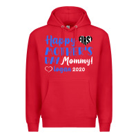 Red happy first mother's day mommy! logan 2020 Premium Hoodie - Bettercallsaul