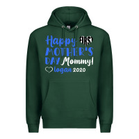 Sports Green happy first mother's day mommy! logan 2020 Premium Hoodie - Bettercallsaul