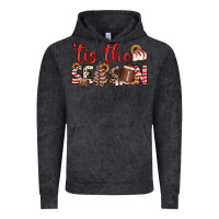 Vintage Black tis the season american football little debbie tree cakes Vintage Hoodie - JahusDesignShop