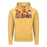 Vintage Mustard tis the season american football little debbie tree cakes Vintage Hoodie - JahusDesignShop