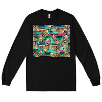 Black Western Teacher Pencil Long Sleeve Tee - LillyAllenDesigns