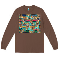 Chestnut Western Teacher Pencil Long Sleeve Tee - LillyAllenDesigns