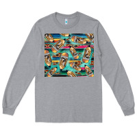 Heather Grey Western Teacher Pencil Long Sleeve Tee - LillyAllenDesigns