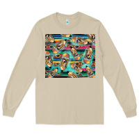Mushroom Western Teacher Pencil Long Sleeve Tee - LillyAllenDesigns