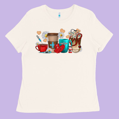Ladies Tee Nurse coffee cups