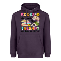 Plum books are cheaper than therapy and twice as effective Heavyweight Hoodie - Artiststas