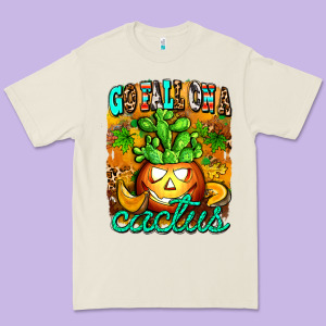 Go Fall On A Cactus Premium Tee Designed By Adodesignshop