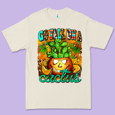 Go Fall On A Cactus Premium Tee Designed By Adodesignshop