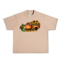 Burro sunflower truck Urban Heavy Tee - JahusDesignShop