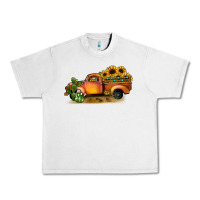 Lunar Rock sunflower truck Urban Heavy Tee - JahusDesignShop