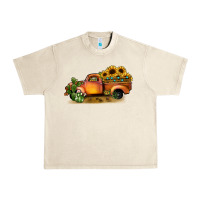 Sandshell sunflower truck Urban Heavy Tee - JahusDesignShop