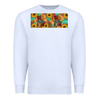 White Fall is my favorite color Premium Sweatshirt - Artiststas
