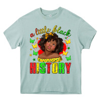 Arona a little black history with girl juneteenth Heavy Core Tee - texasbilliewilder