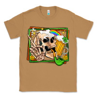 Toasted Coconut st patricks day peace skull Classic Tee - Jasminsmagicworld