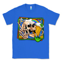 True Royal st patricks day peace skull Classic Tee - Jasminsmagicworld